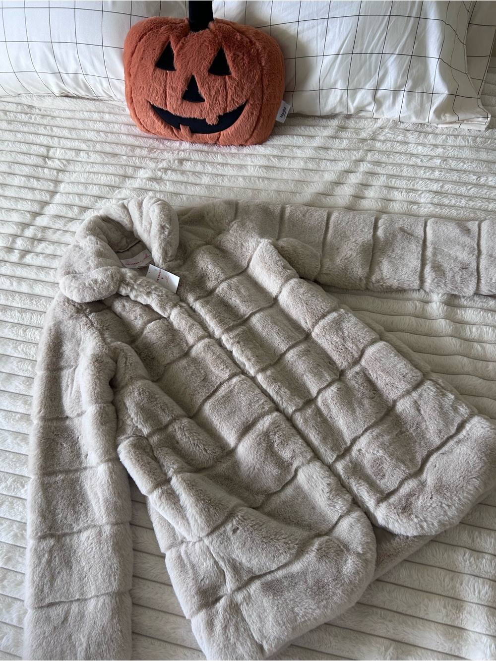 Jillian Harris X Joe Fresh Faux Fur Coat